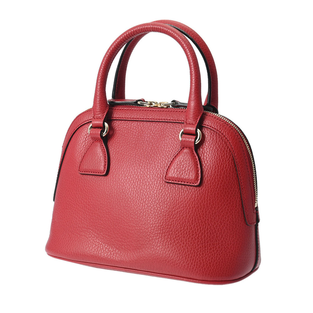 Gucci bag red leather